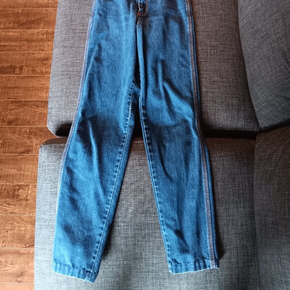 Vintage Fancy Ass Jeans Women's Denim XXS 1970s 70s - Picture 2 of 8